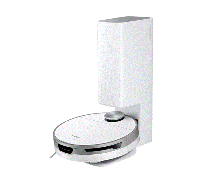 Aspirateur robot Samsung Jet Bot+ - Référence VR30T85513WWA - Blanc - Autonomie 90min