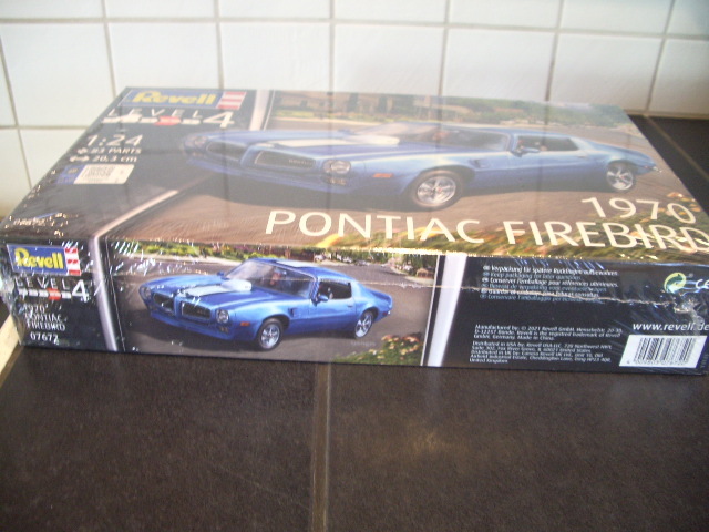Pontiac firebird 1970 au 1/24 de chez revell .  Fhfe
