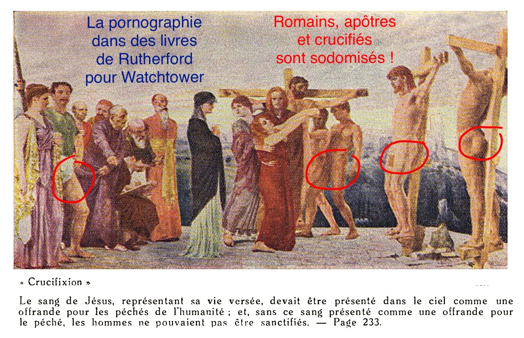La villa Beth Sarim et son "poteau de supplice" du satyre Marsya où Rutherford y faisaient ses orgies sexuelles. 7qc8