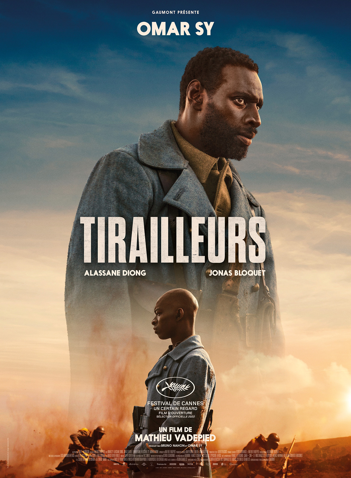 Tirailleurs - Copyright Marie-Clémence David 2022 - Unité - Korokoro - Gaumont - France 3 Cinéma - Mille Soleils - Sypossible Africa