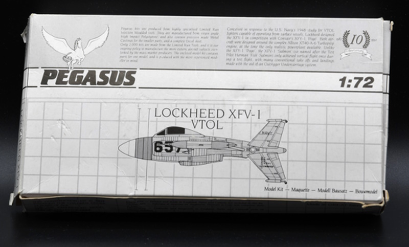 (GB JICEHEM) [PEGASUS] Lockheed XFV-1  1/72 8irp
