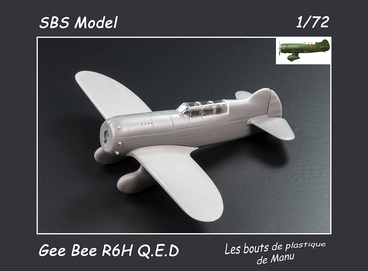 [SBS Model] Gee Bee R6H Q.E.D. FINI ! E69r