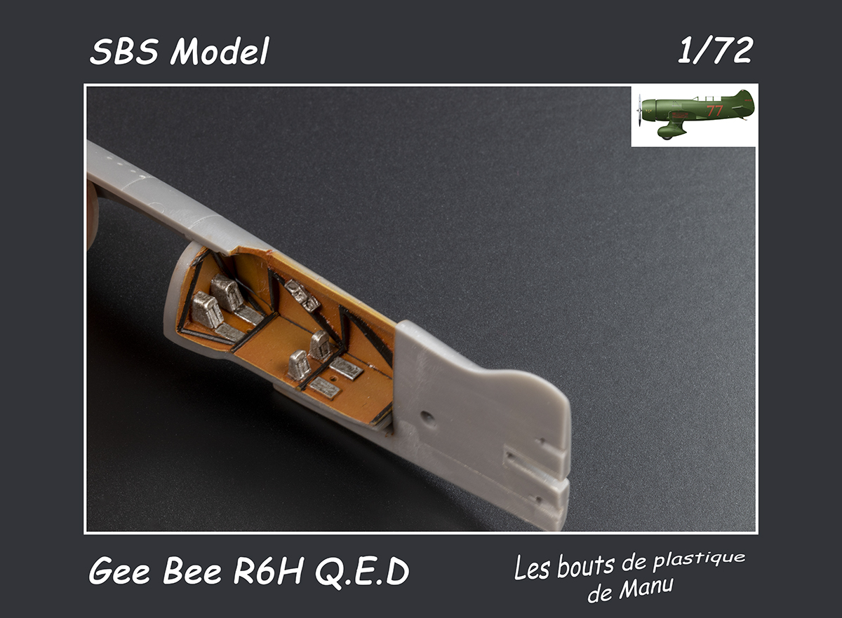 [SBS Model] Gee Bee R6H Q.E.D. FINI ! 2huc