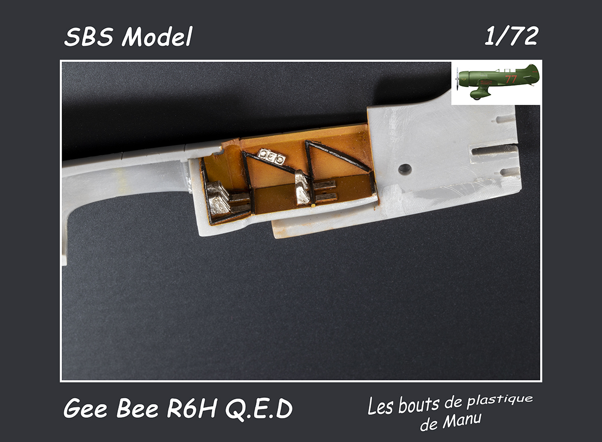 [SBS Model] Gee Bee R6H Q.E.D. FINI ! Juet