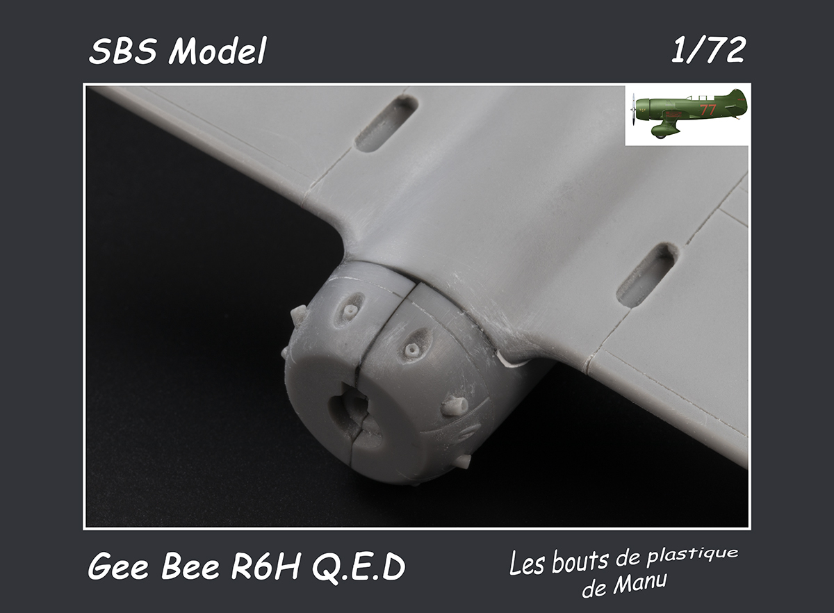 [SBS Model] Gee Bee R6H Q.E.D. FINI ! Msqb