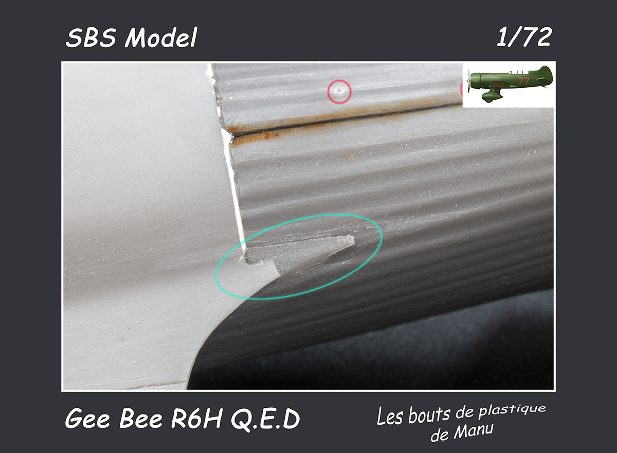 [SBS Model] Gee Bee R6H Q.E.D. FINI ! Pfei