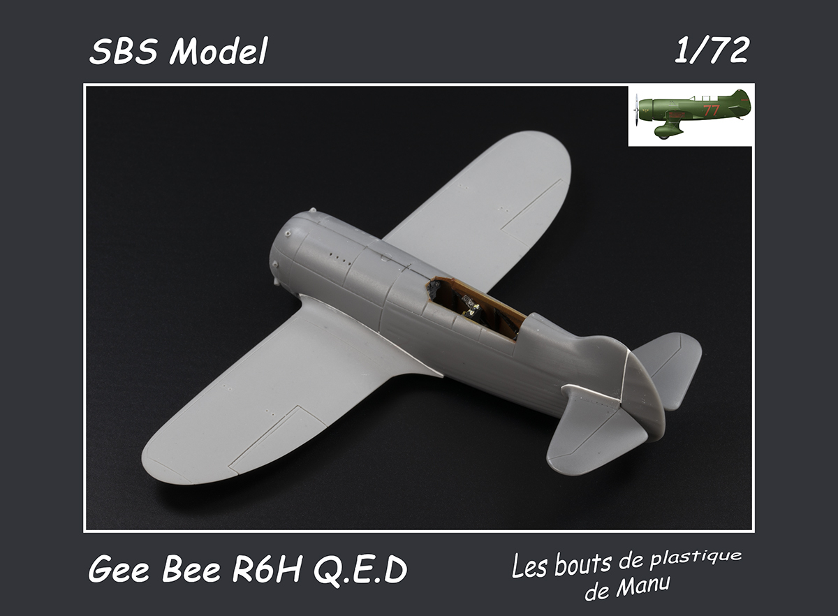 [SBS Model] Gee Bee R6H Q.E.D. FINI ! V9sq