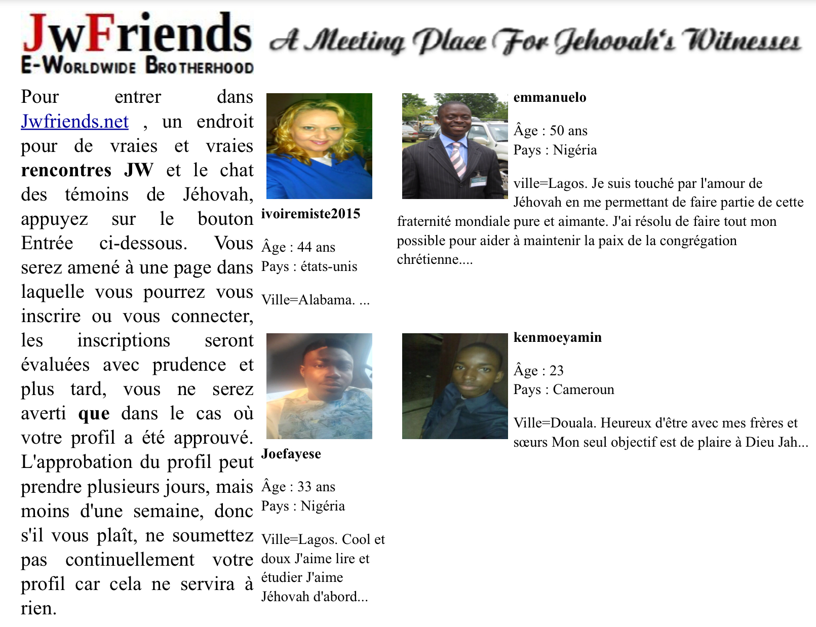 témoins - JWMatch, le site de rencontre libertin des Témoins de Jéhovah  - Page 2 9lrl