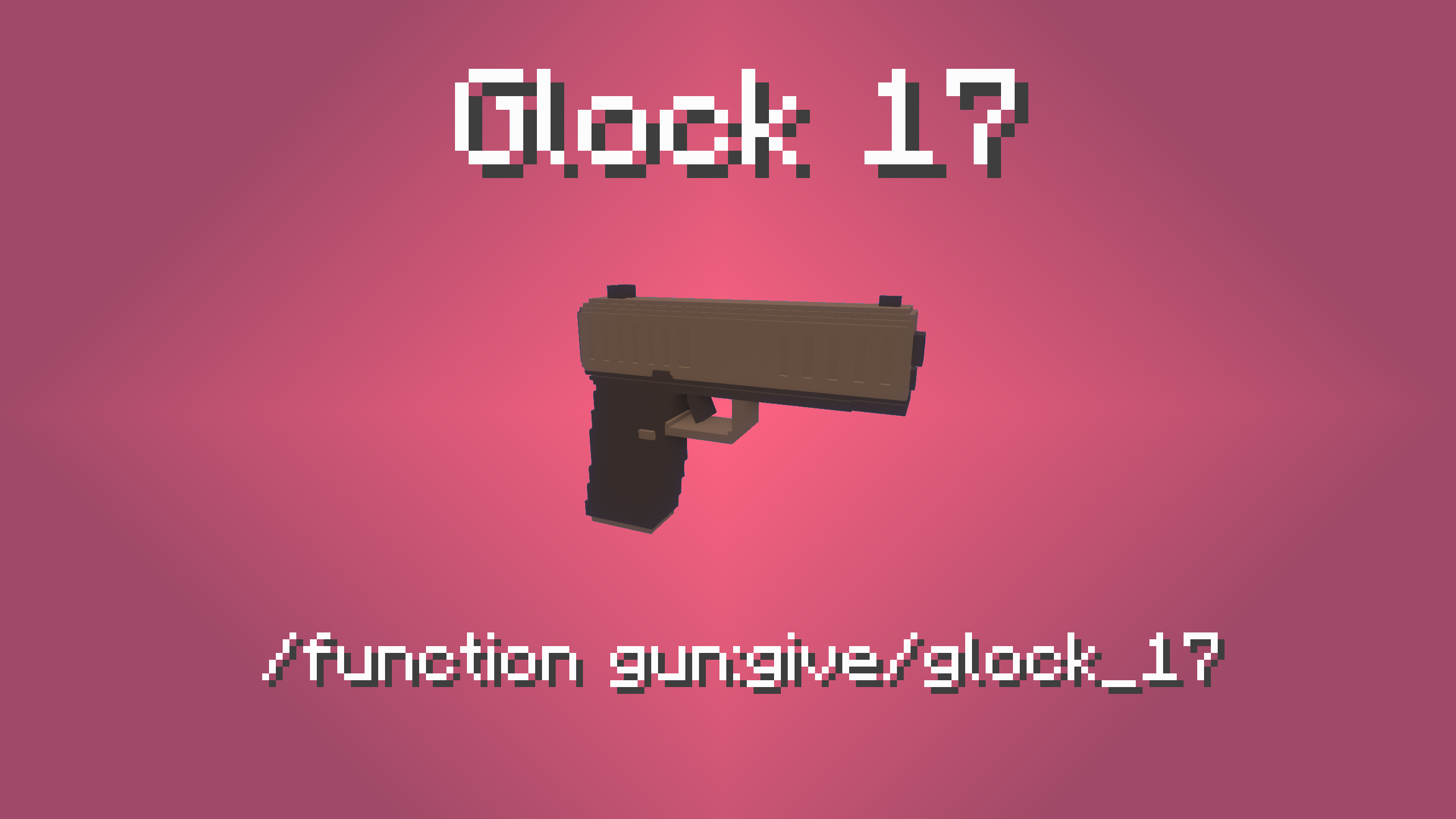 Gun | Data Pack 1.20.5+ Minecraft Data Pack