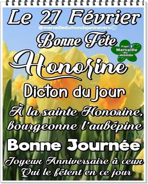 Bonne Fête à ......