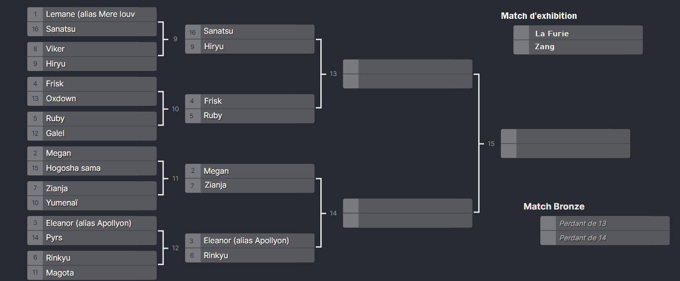 Le grand tournoi (Event)  - Page 2 R72h