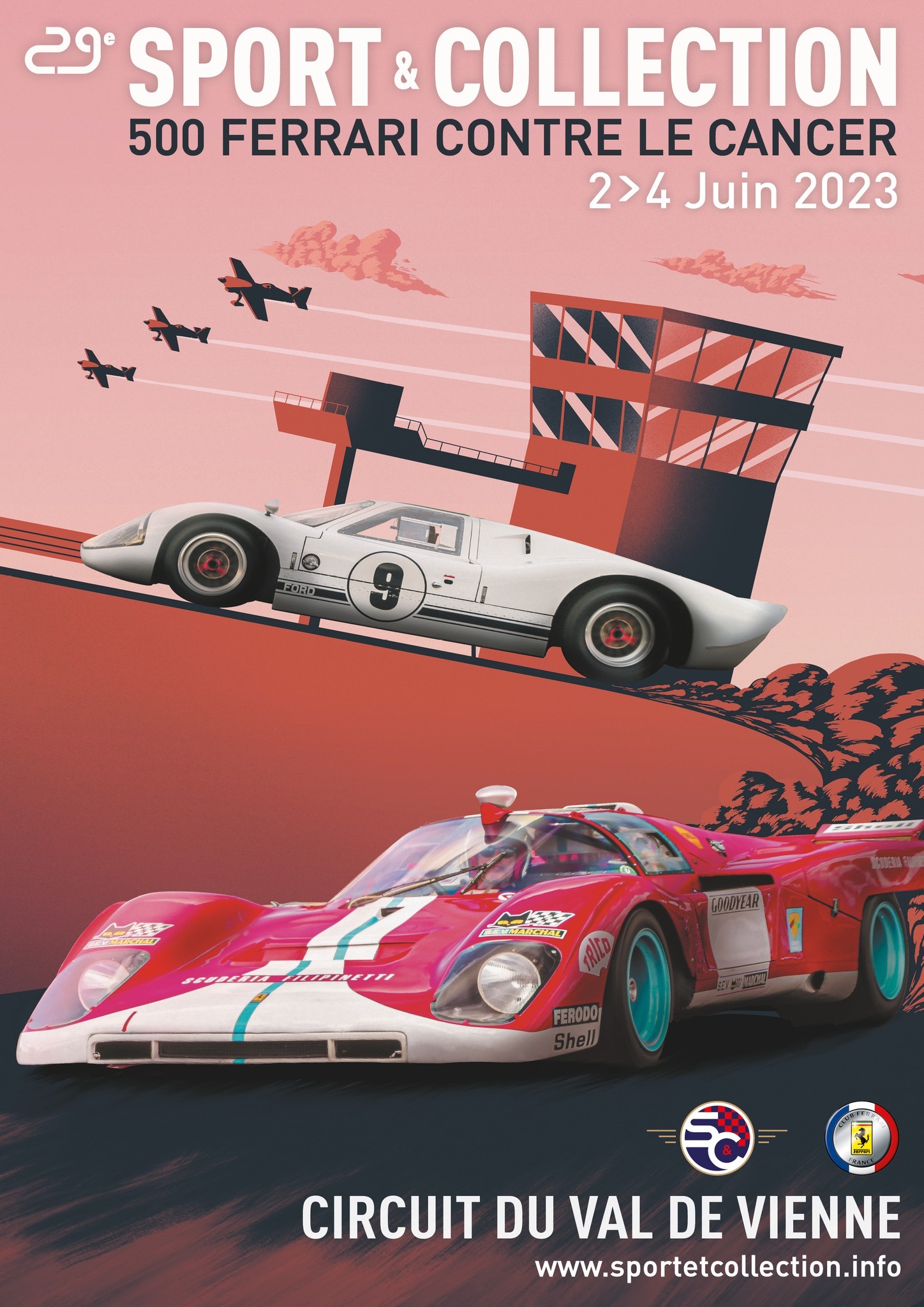 Sport & Collection 500 Ferrari contre le cancer - Le Vigeant du 02 au 04 juin 2023 Tqmk