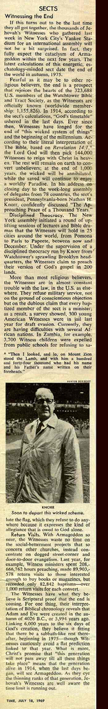 La Watchtower nie encore avoir annoncé la fin du monde en 1975 - Page 2 5dyv
