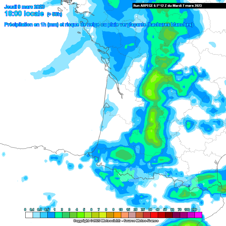 Actualités météo: Risque de tempête et de neige sur la moitié nord pour la  fin de semaine 08/03/2023