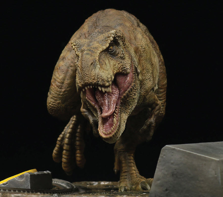 X-Plus Model Kit : nouveauté dio Jurassique Tyrannosaurus 1/35 2ctw