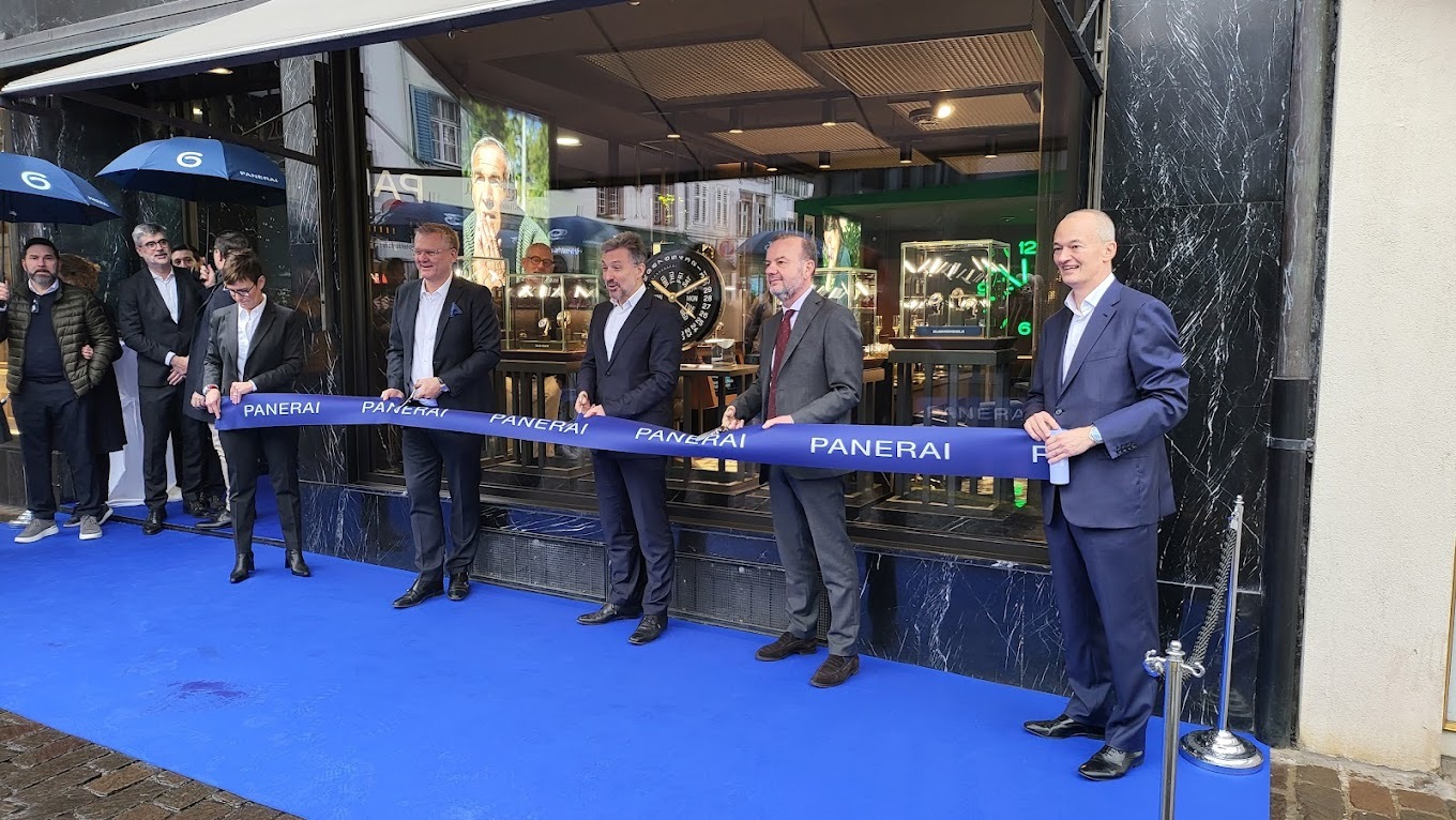 Nouvelle boutique Panerai à Bâle en Suisse 4yvs