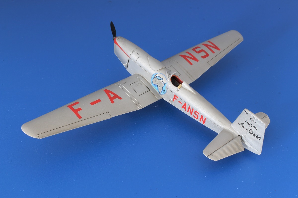 Caudron Aiglon - Kit SBS 1/72 - L'avion de Suzanne Kohn F-ANSN Paris Madagascar 1939 et futur avion FAFL. Il est FINI ! 5akh