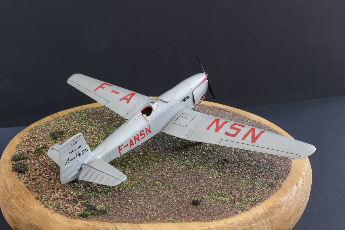 Caudron Aiglon - Kit SBS 1/72 - L'avion de Suzanne Kohn F-ANSN Paris Madagascar 1939 et futur avion FAFL. Il est FINI ! Duqk