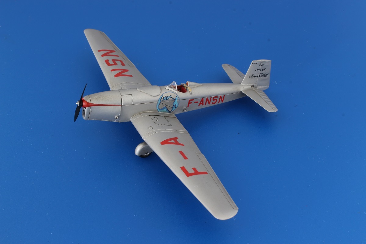 Caudron Aiglon - Kit SBS 1/72 - L'avion de Suzanne Kohn F-ANSN Paris Madagascar 1939 et futur avion FAFL. Il est FINI ! O9w1