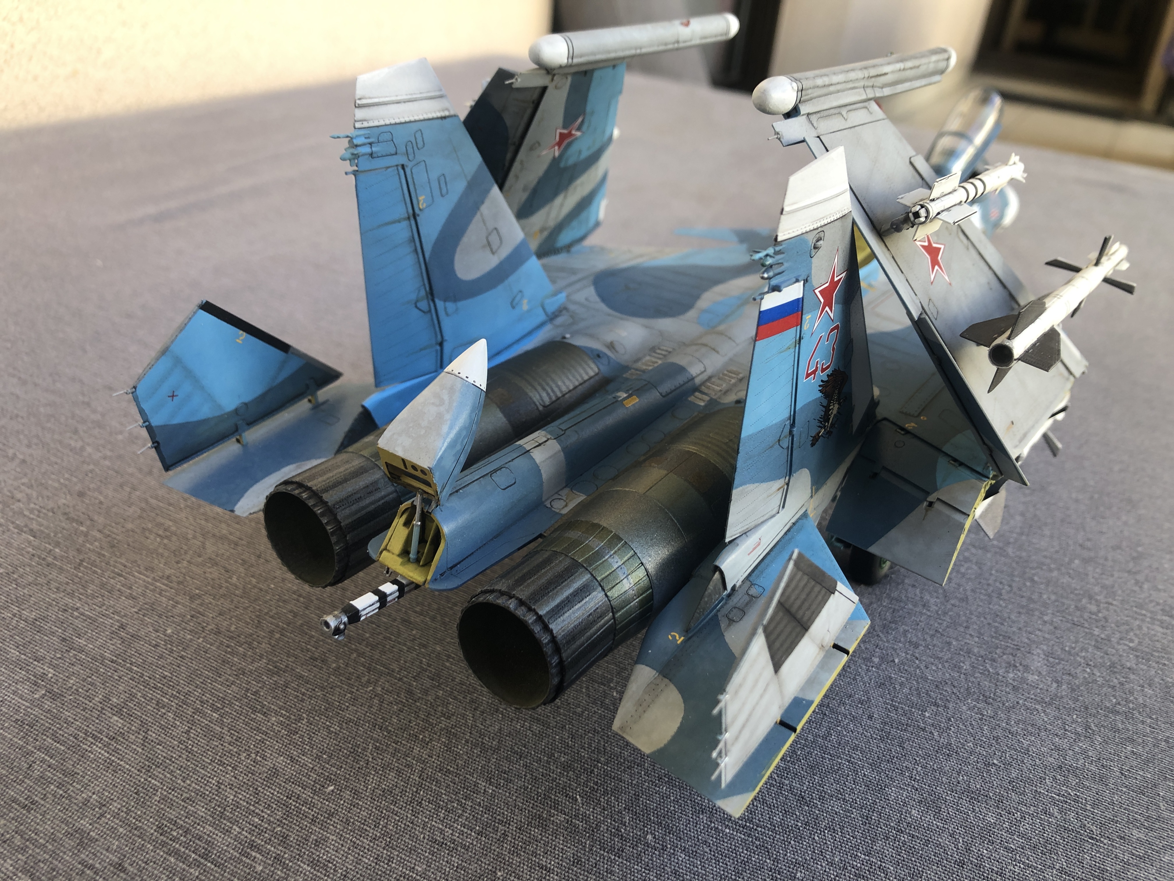 SU-33 Flanker D • Kinetic 1/48 1czx