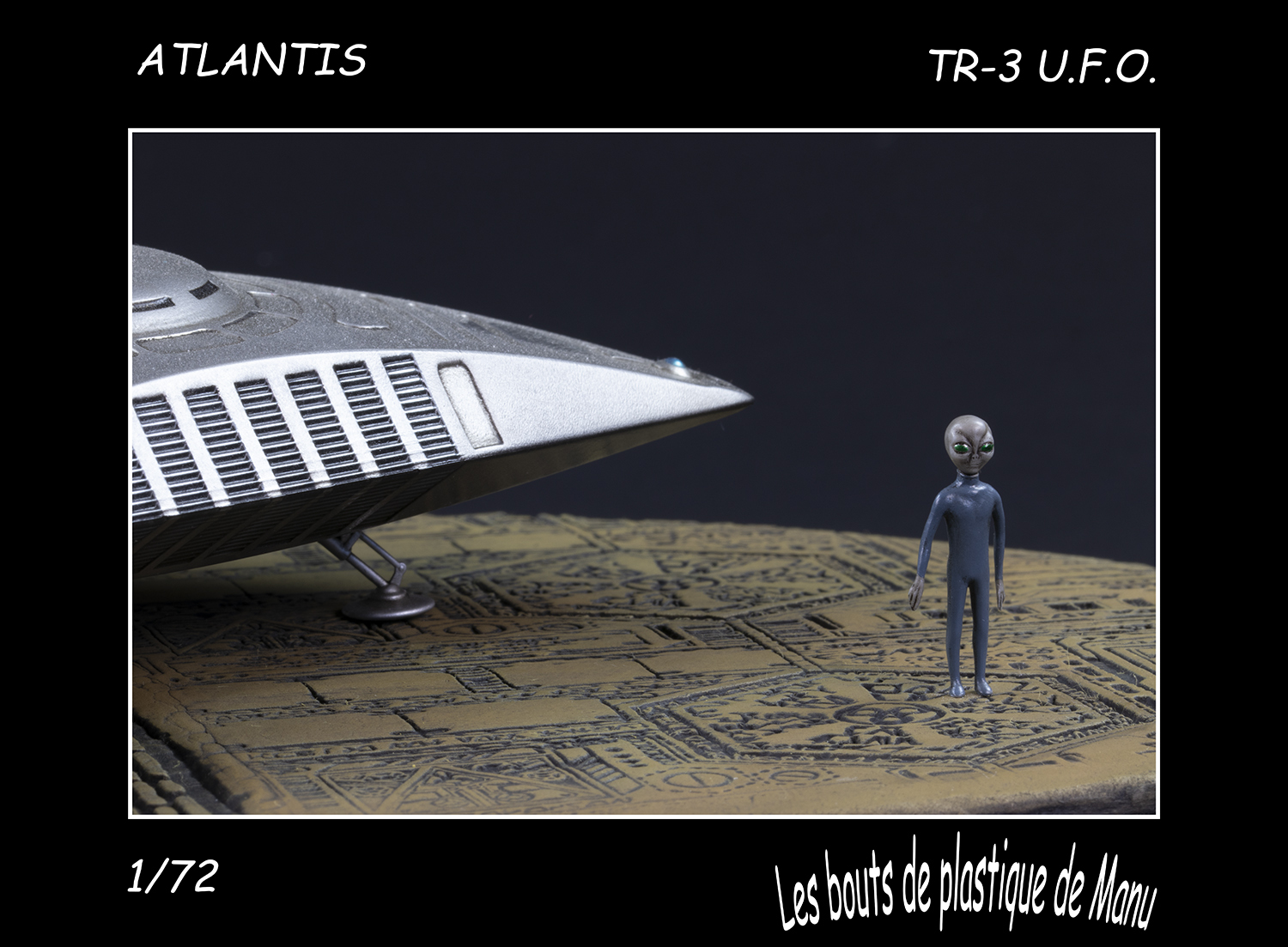 [Atlantis] TR-3-E Triangular UFO A8ba