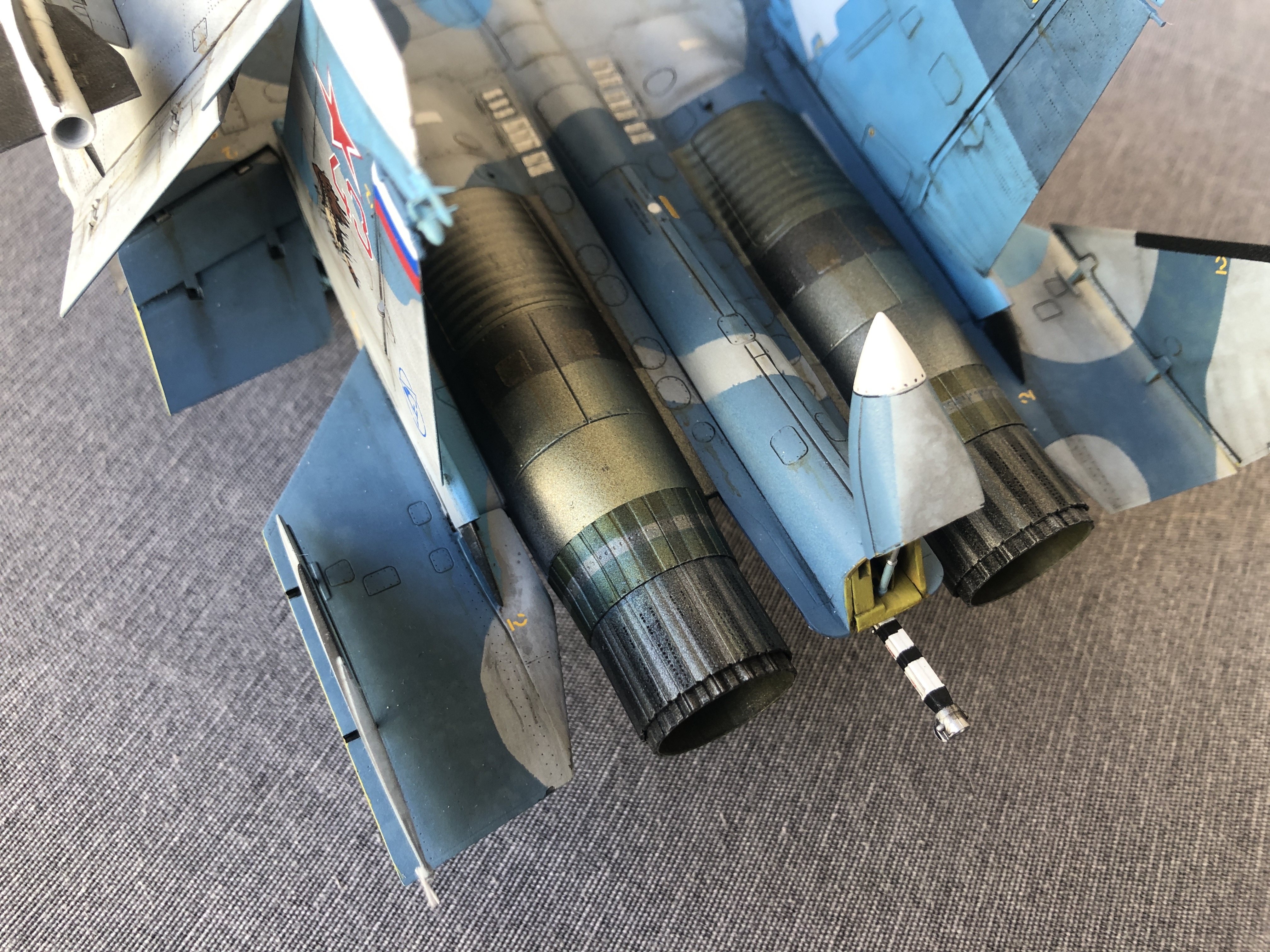 SU-33 Flanker D • Kinetic 1/48 Aqr1