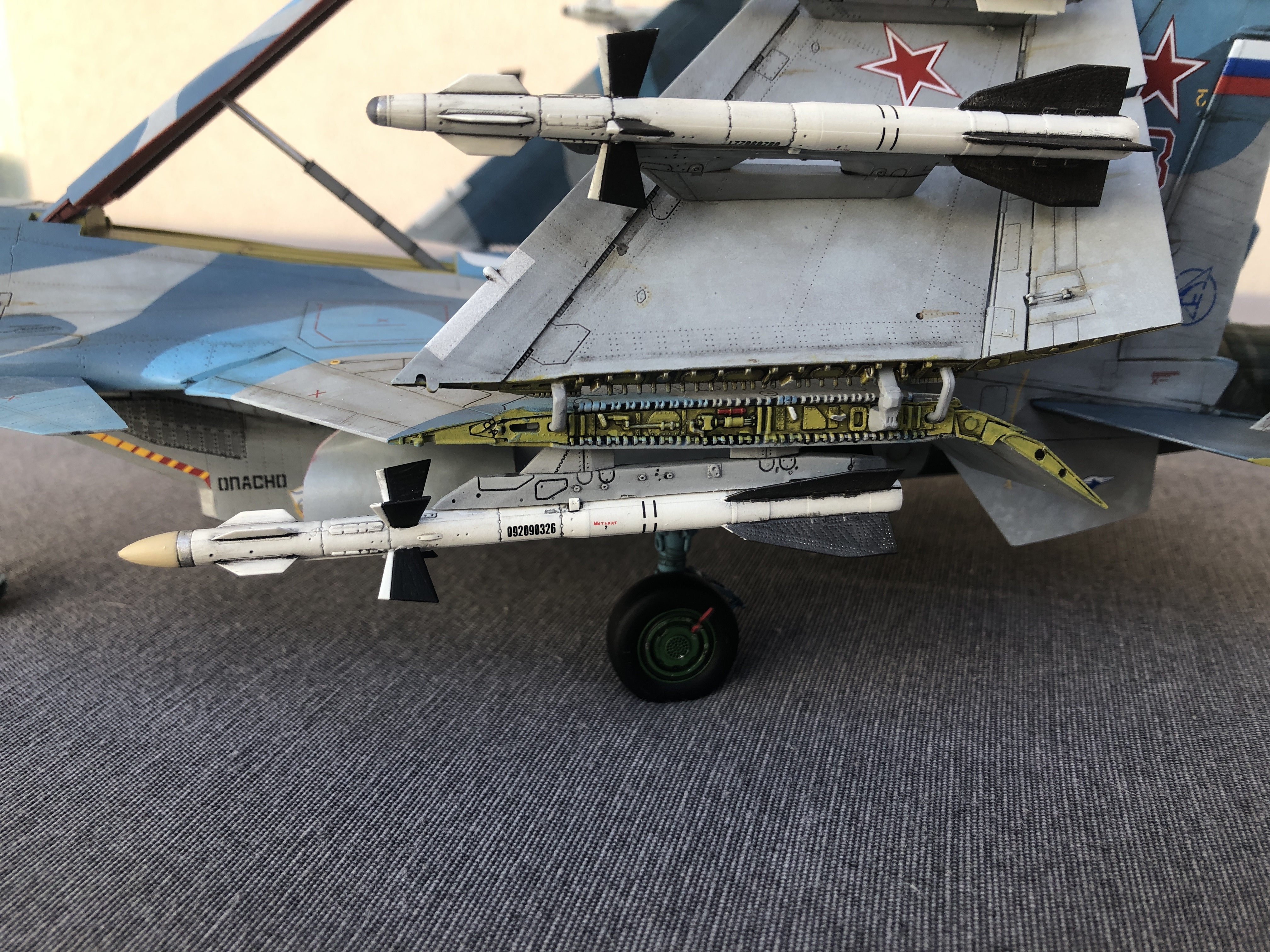 SU-33 Flanker D • Kinetic 1/48 Ckak