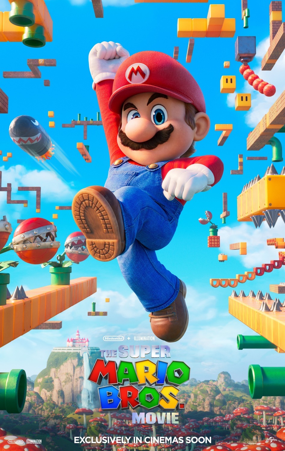Super Mario Bros. Le Film - Copyright 2022 Nintendo and Universal Studios