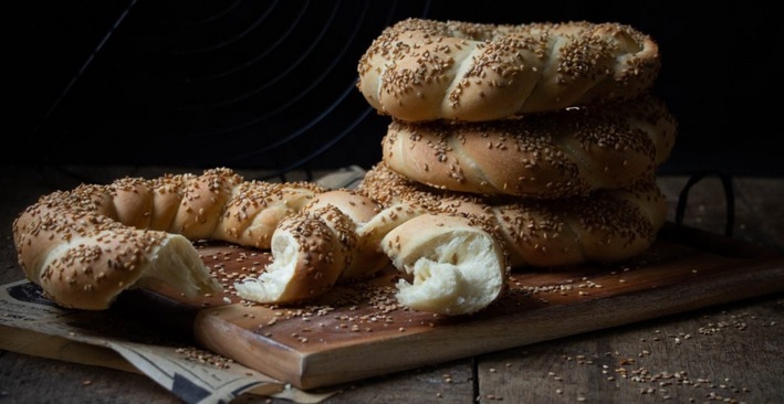 Simit (Pain turc au sésame) Brba