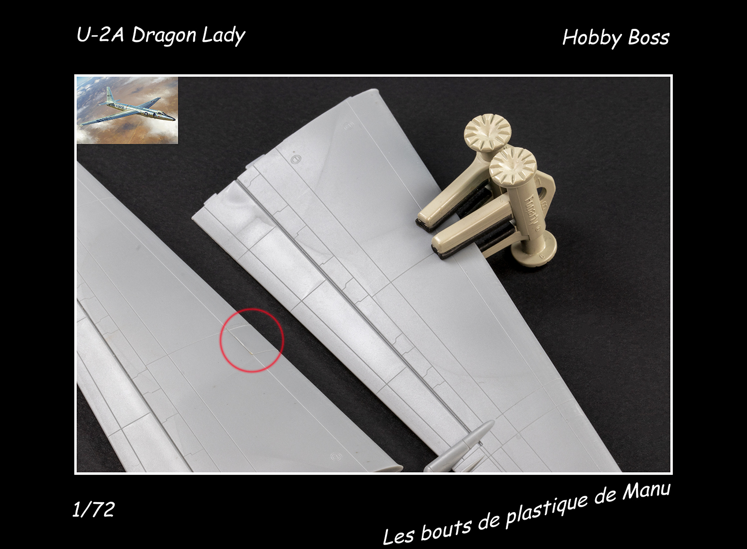 [Hobby Boss] U-2A Dragon Lady - Greffe sans rejet Snsb
