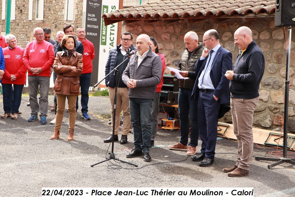 [07] 22/04/2023 - Inauguration au Moulinon place JL Thérier  Dm58