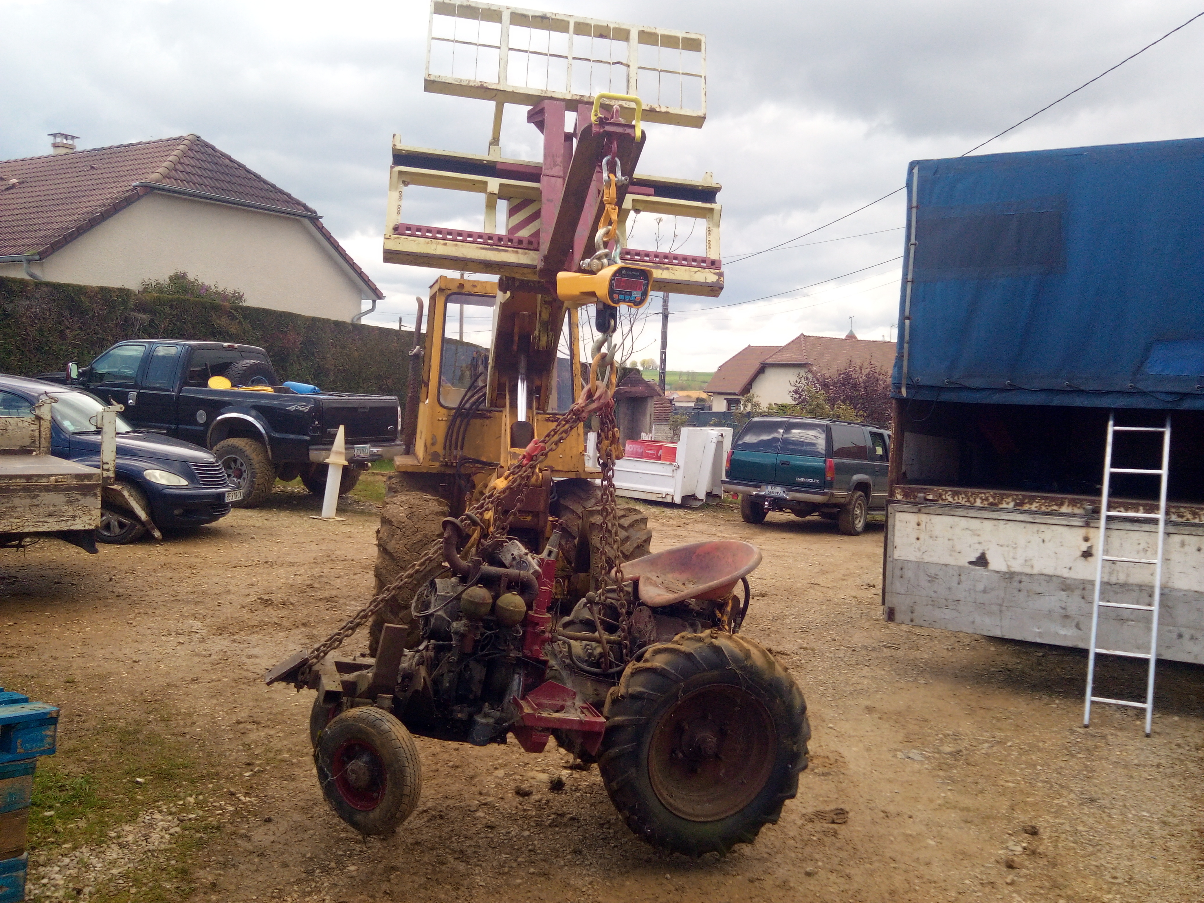 Mini tracteur mot. Slanzi M8pr