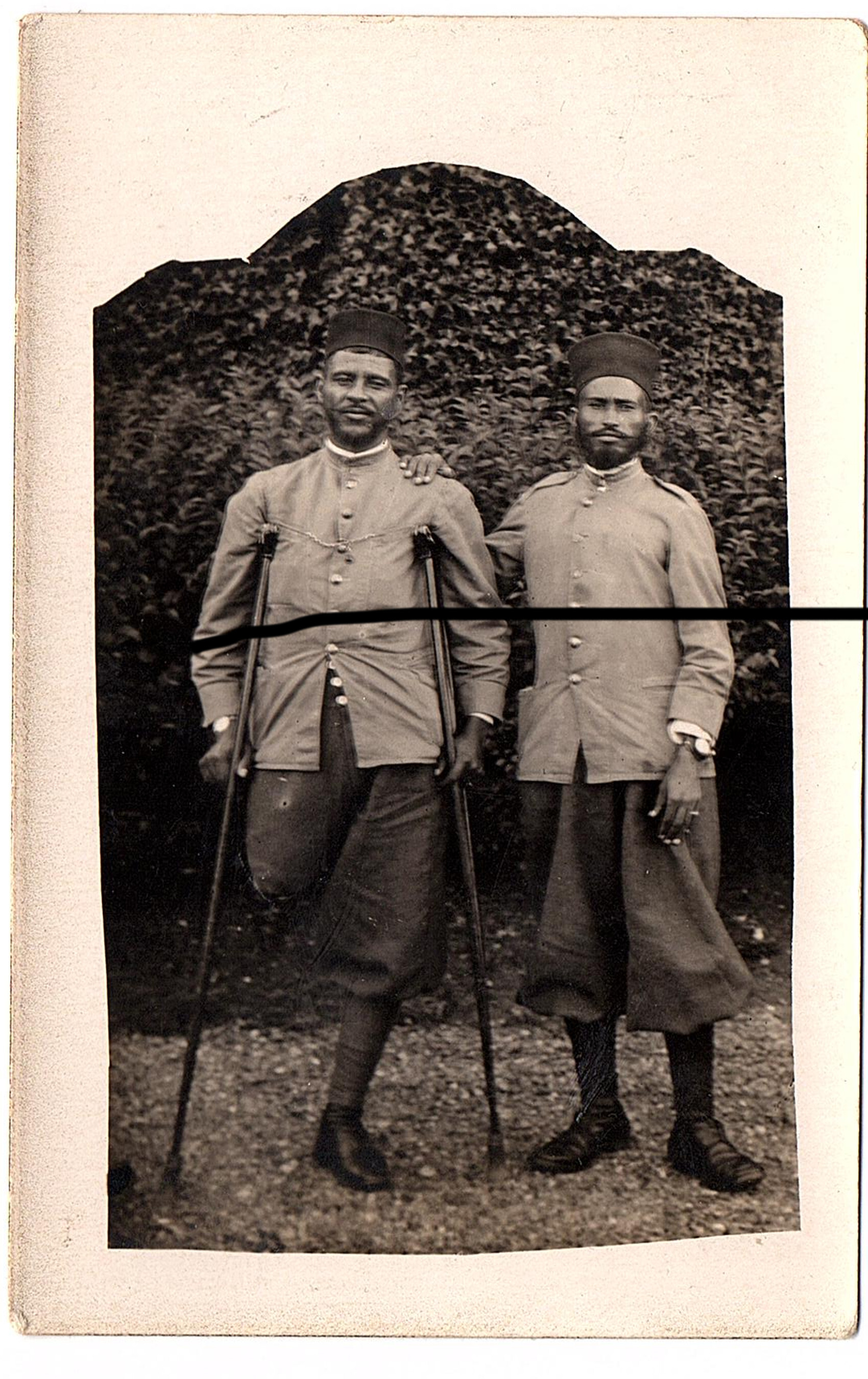 (M) photo, soldats, des troupes d Afrique (vendue) U9r8