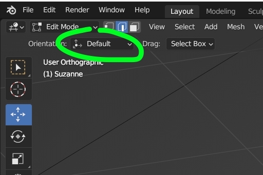 axis - Transformation Orientation not working - Blender Stack Exchange
