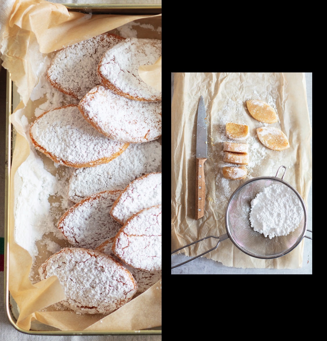 Ricciarelli (Biscuits italiens au massepain) 5vie