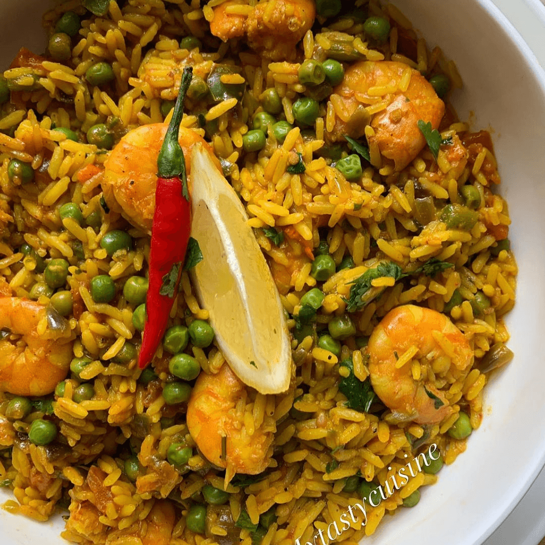 Riz aux crevettes