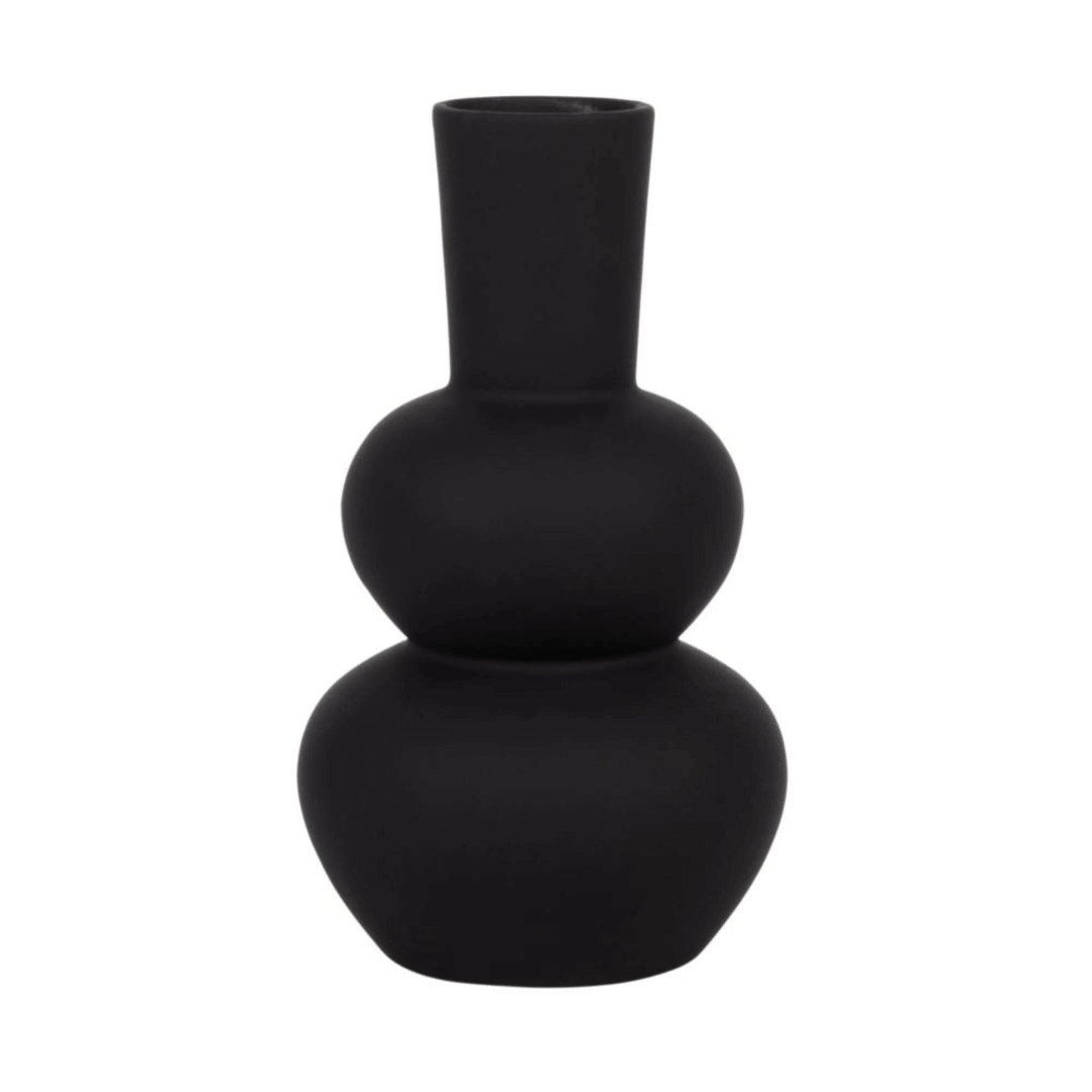 Vase en dolomite noire 