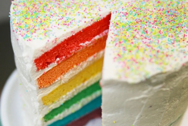 Rainbow cake Tll4