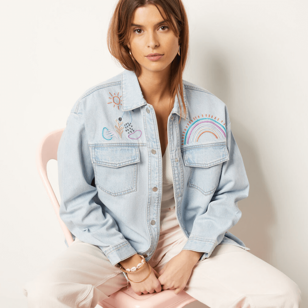 Veste en jean 100% coton