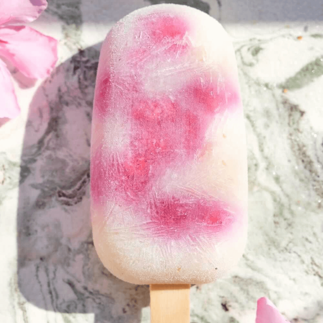 Sorbets Litchi Framboise | 2 ingrédients 🍧