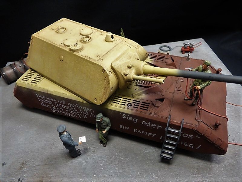 Panzer VIII Type 205 " MAUS "  CYBER-HOBBY 1/35 ème - Page 7 6jqw