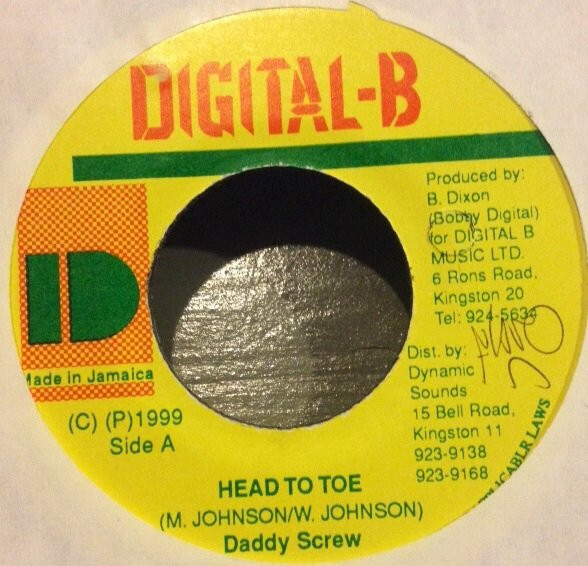 Head To Toe Riddim (Digital B) 1999.
