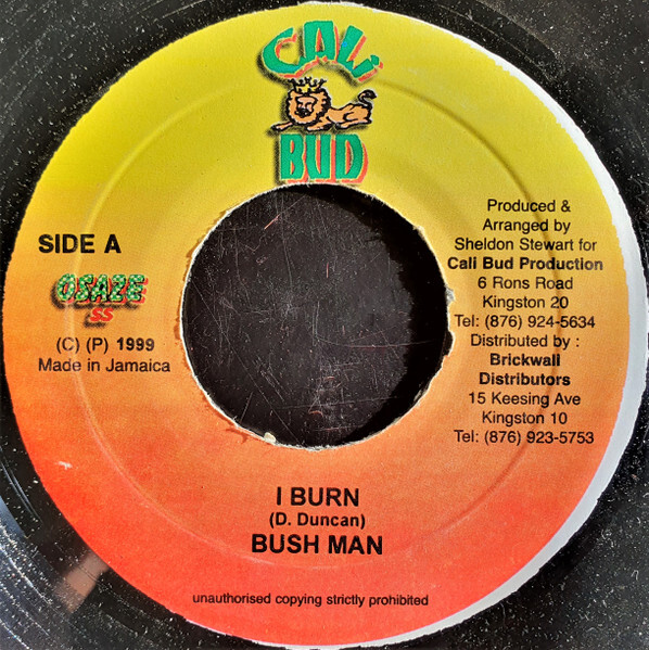 Jail House Riddim (Cali Bud) 1999.