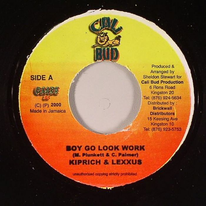 Fire Glare Riddim (Cali Bud) 1999.
