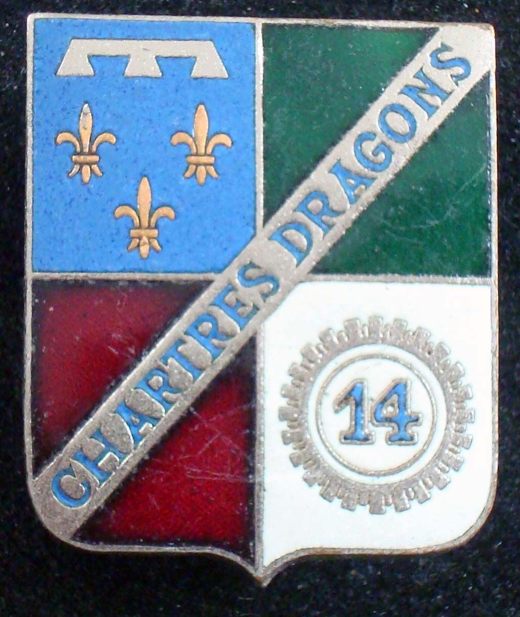 Congé 1778 Régiment de Chartres Dragons Ljy4