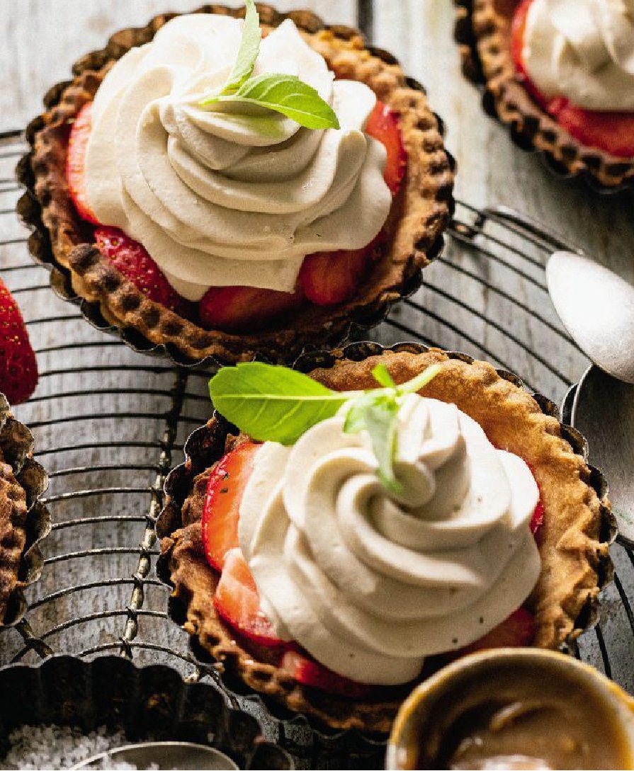 Tartelettes fraises/caramel salé 1w2b