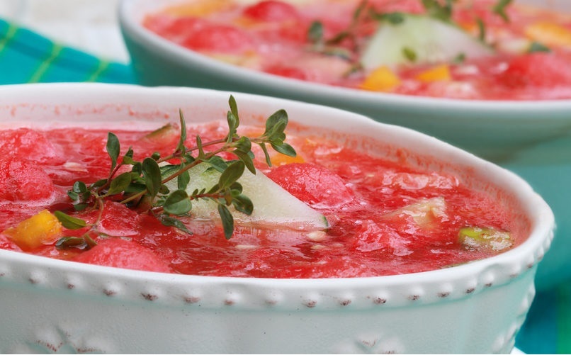 Gaspacho pastèque/melon/concombre 2bhu