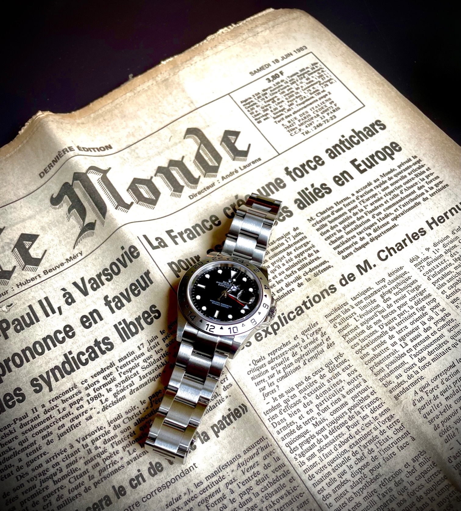 Ma nouvelle (ancienne) Explorer II Fn35