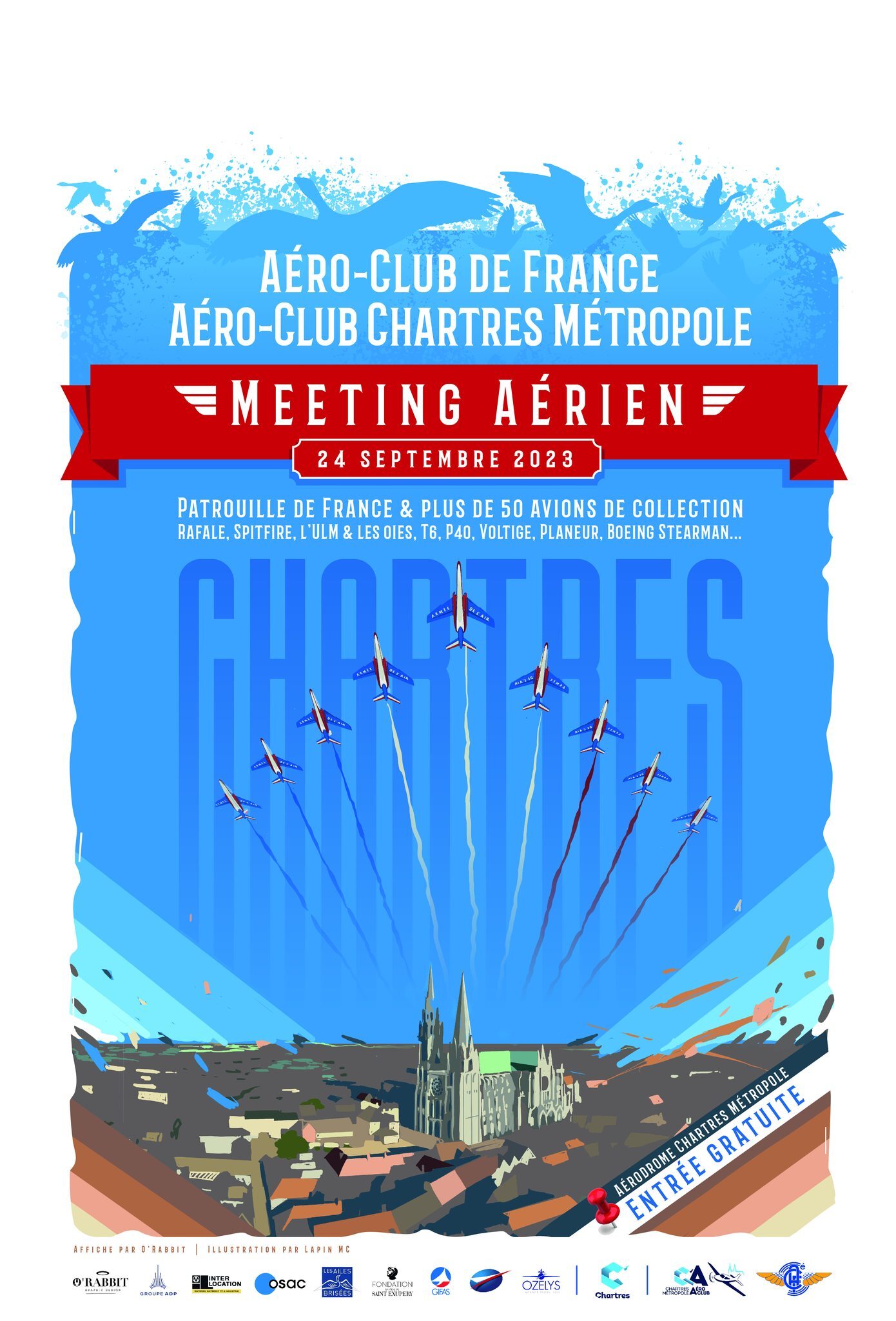 Meeting Aérien sur l'aérodrome Chartres Métropole le dimanche 24 septembre 2023 N6w4