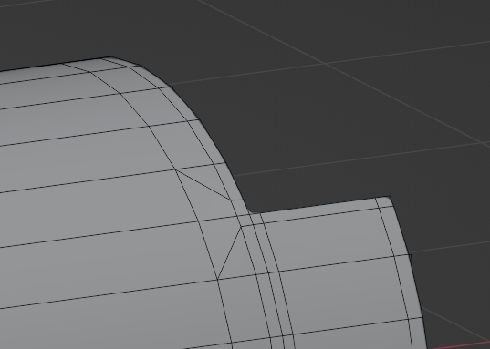 mesh - Weird topology when using subdivision on a cylinder - Blender ...